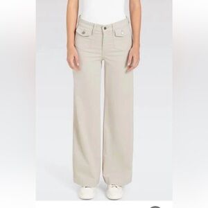 MAC Jeans Dream Wide Leg Cream Jeans